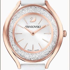 Swarovski Crystalline Oval Watch - Rose Gold